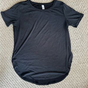 Zyia Perfect Slit Swoop T Black Medium